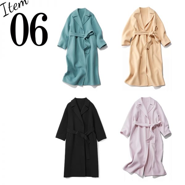 ふわ軽リバーロングコート