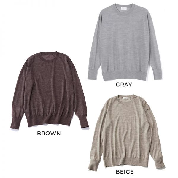 【徳原文子さんコラボ】シアーニットトップス