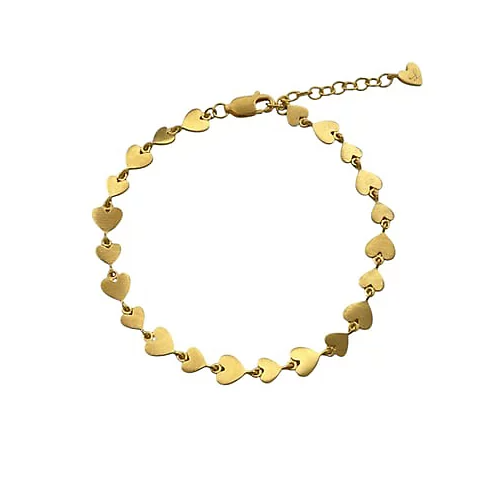 La Soeurハートプレートブレスレット￥17,600