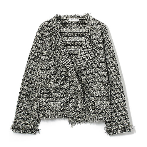 E by eclat
ツイード風ニットガウンジャケット
￥23,100