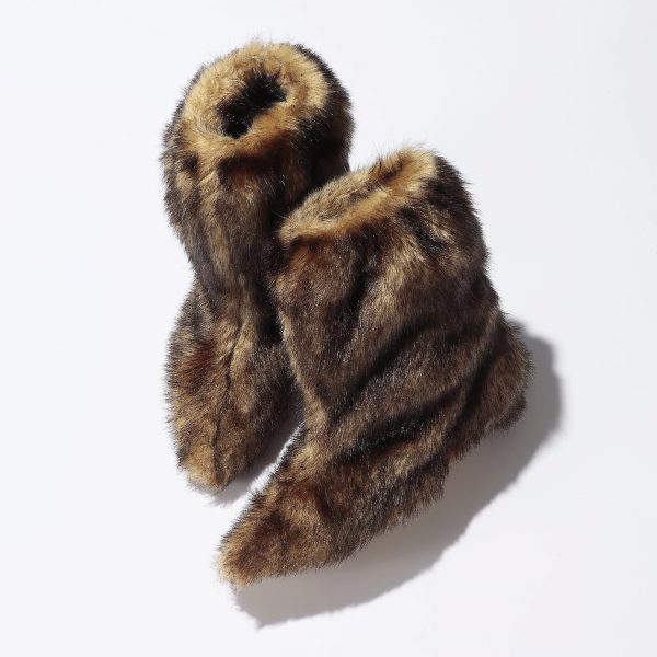 PIPPICHICBallon BOOTS 12（ecofur brownmix）￥52,800