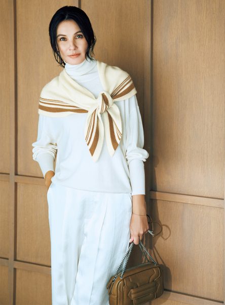 【50代 ニット】E by eclat心地よさを極めた「カシミヤ名品」、誕生！ éclat2026年1月号特集