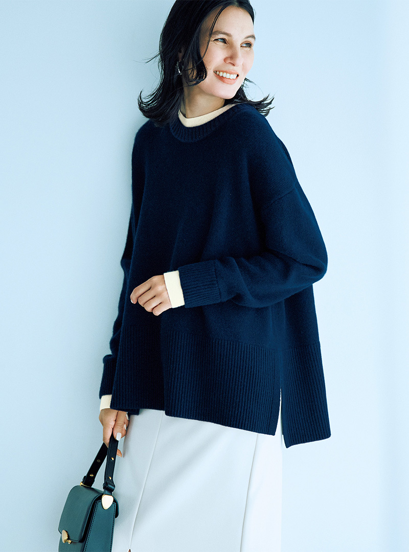 50代が選ぶ“さりげなく華やぐ”リュクスカジュアル éclat2026年1月号特集