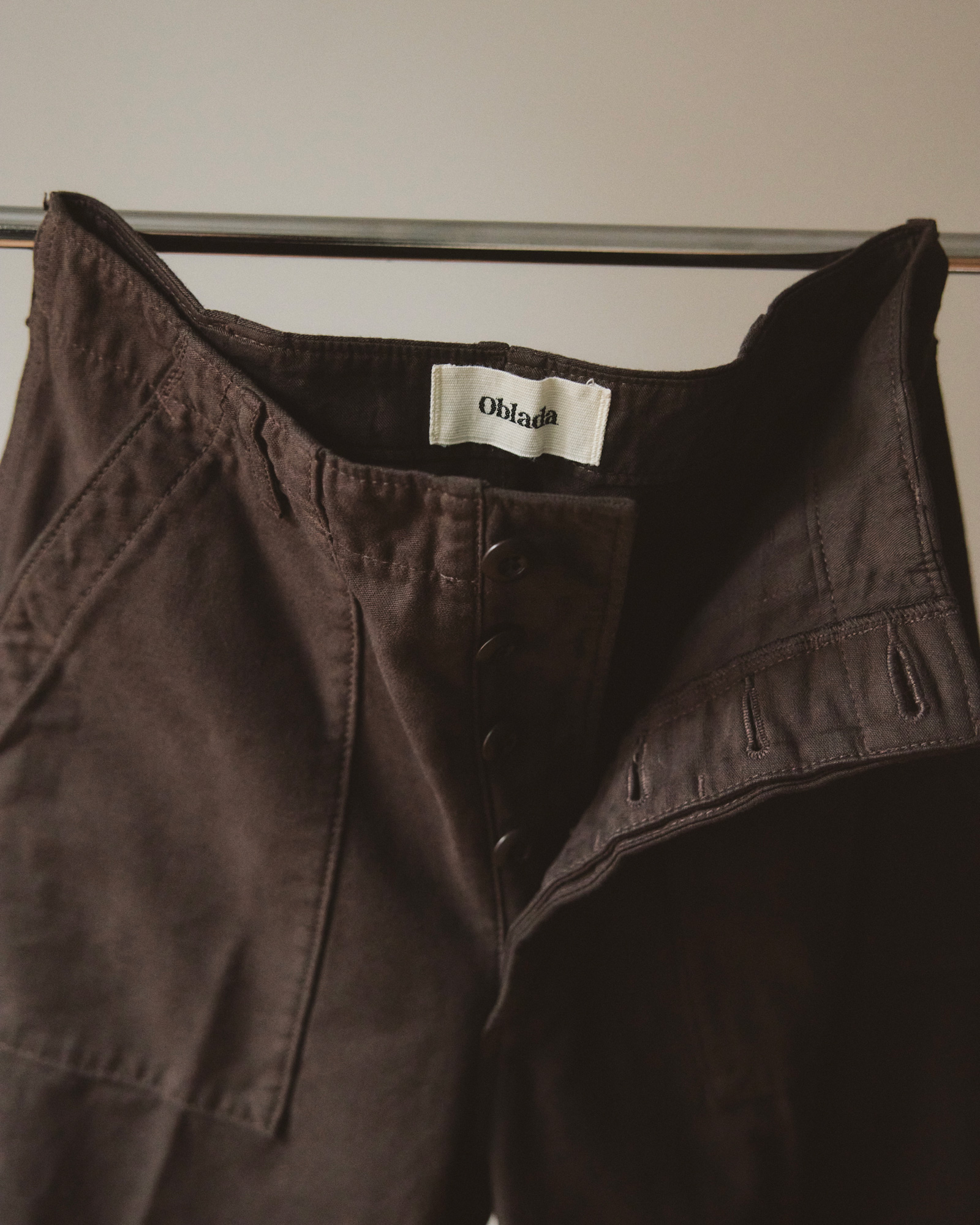 Oblada60S BAKER PANTS【HPS別注】BROWN￥23,100（税込）