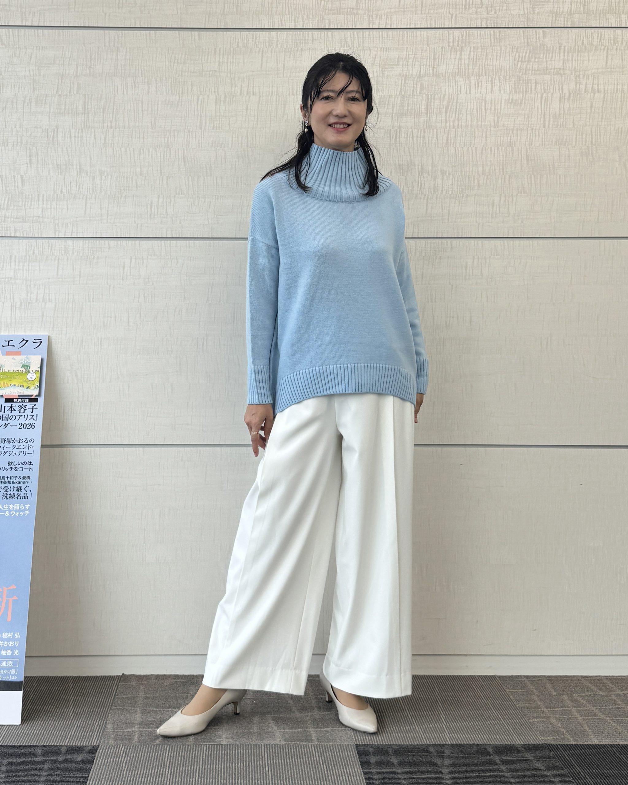 《試着会レポート》人気の冬ニットを厳選！ 【E by  éclat ・50代ファッション】