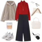 <span class="title">【50代 週末コーデ】華やぎと抜け感を両立する、冬の上質カジュアル＃Jマダムのおしゃれ</span>