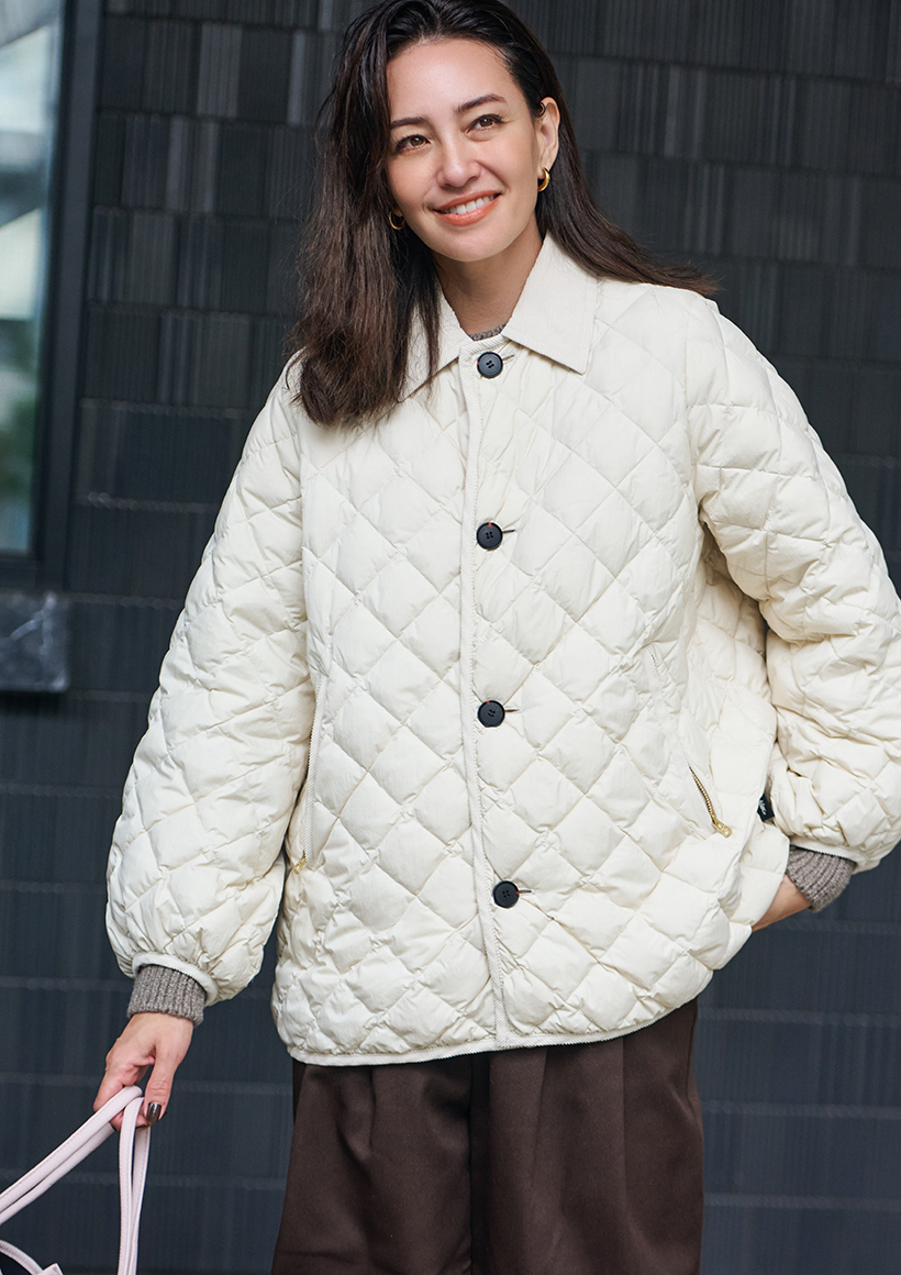 軽くてあったか♡「映えアウター」を手に入れる