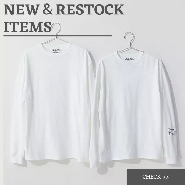 ＼11/26UP!／最新アイテム入荷＆完売再入荷情報「NEW＆RESTOCK ITEMS」