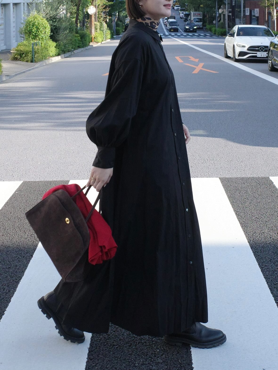 suadeo【大草直子さんコラボ】3シーズンシャツワンピース