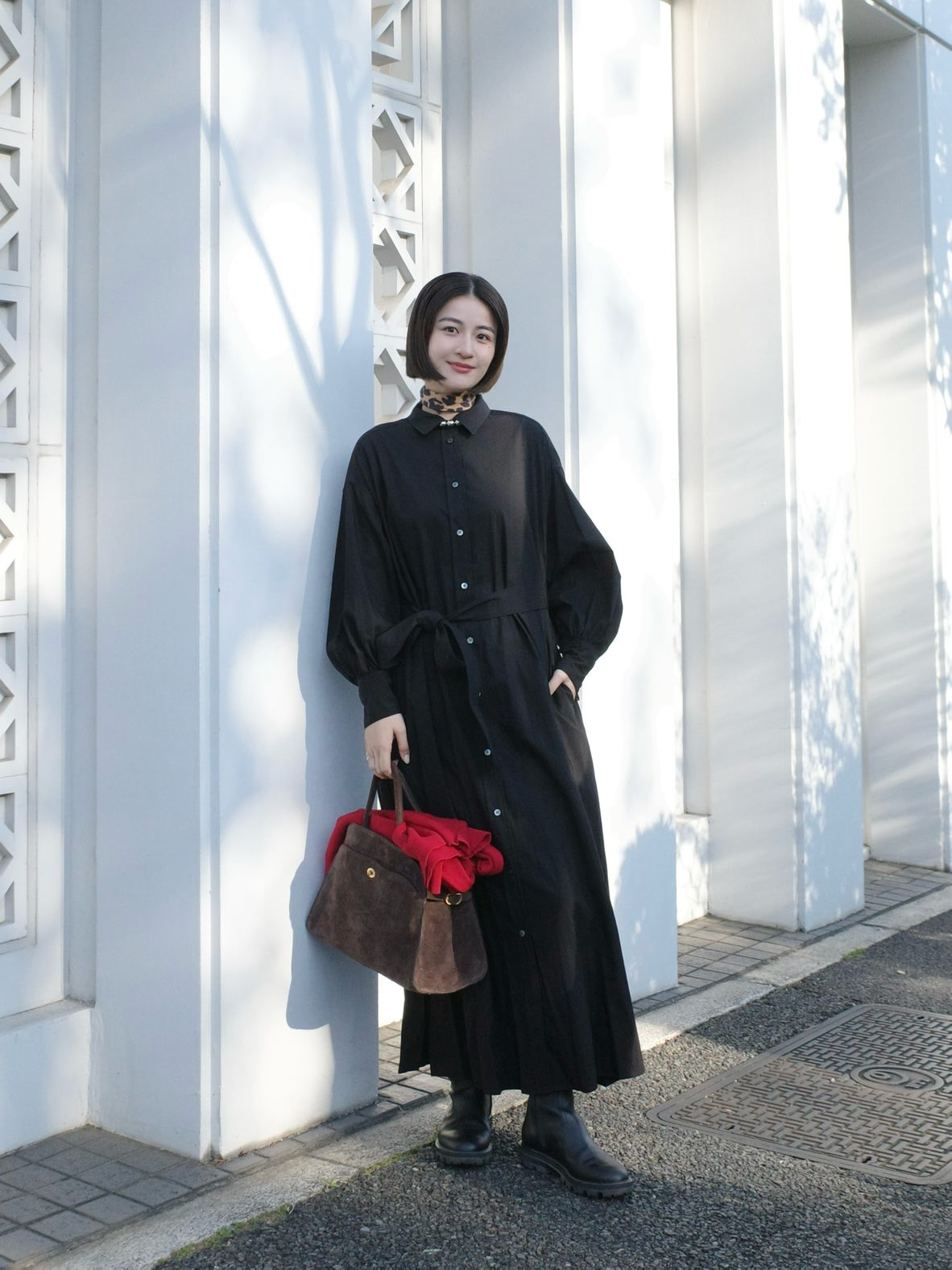 suadeo【大草直子さんコラボ】3シーズンシャツワンピース