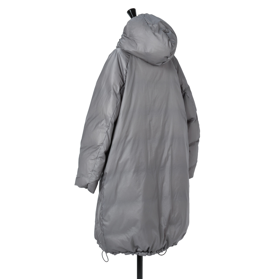 徳原文子×レミ レリーフの【Marisol別注】超軽量ナイロンアウトドアダウンロングJKTフーディーサブカット