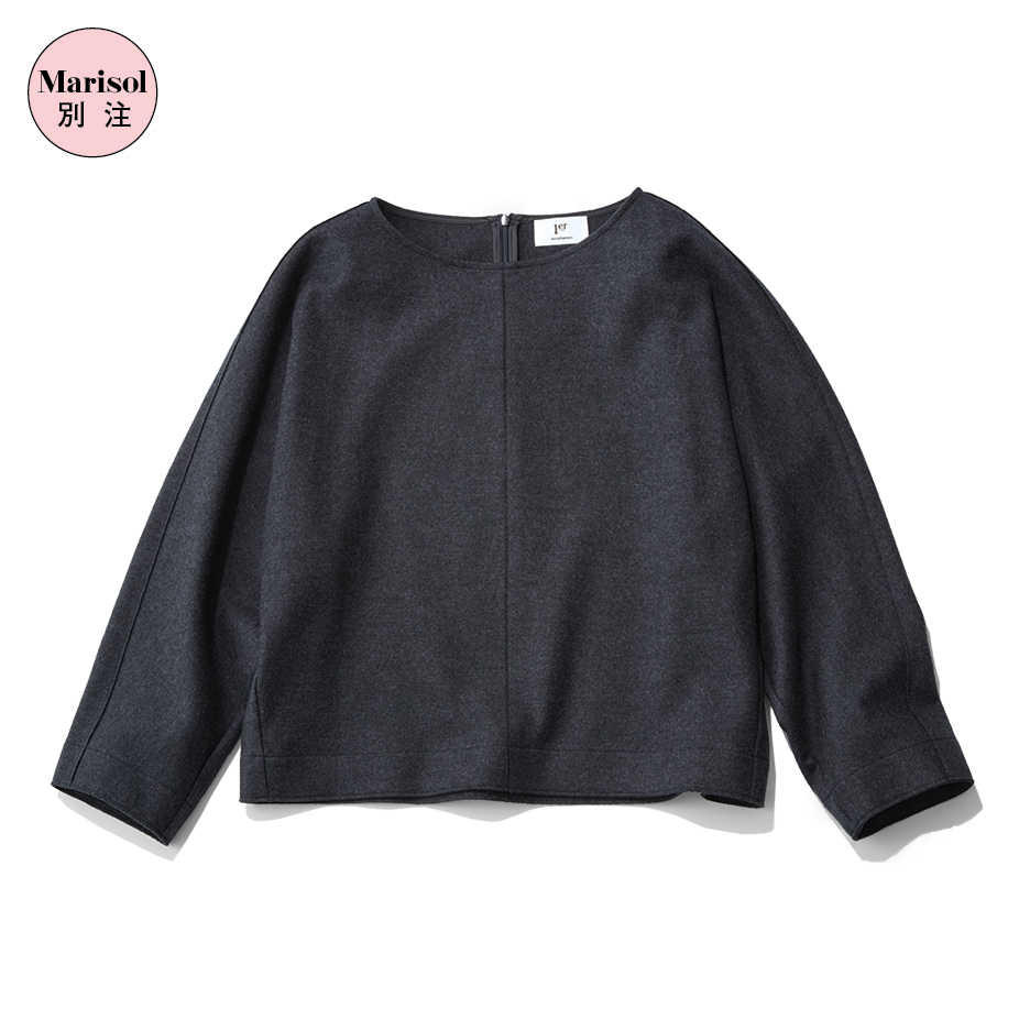 プルミエ アロンディスモンの【Marisol別注】ウールスムースドルマントップス