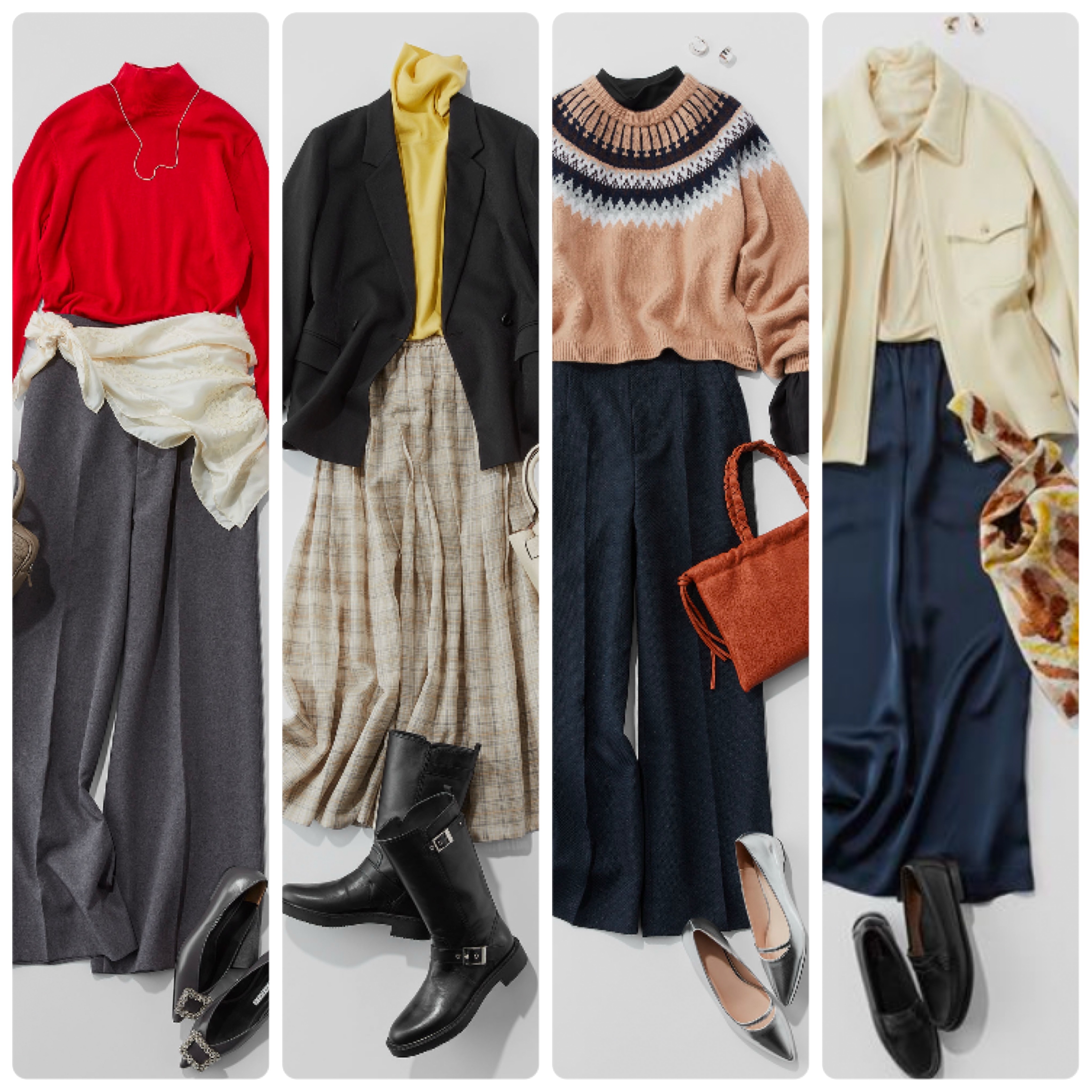 明日何着る？気温19度で映える着こなし術『大人のおしゃれ室内コーデ5選』【40代ファッション】