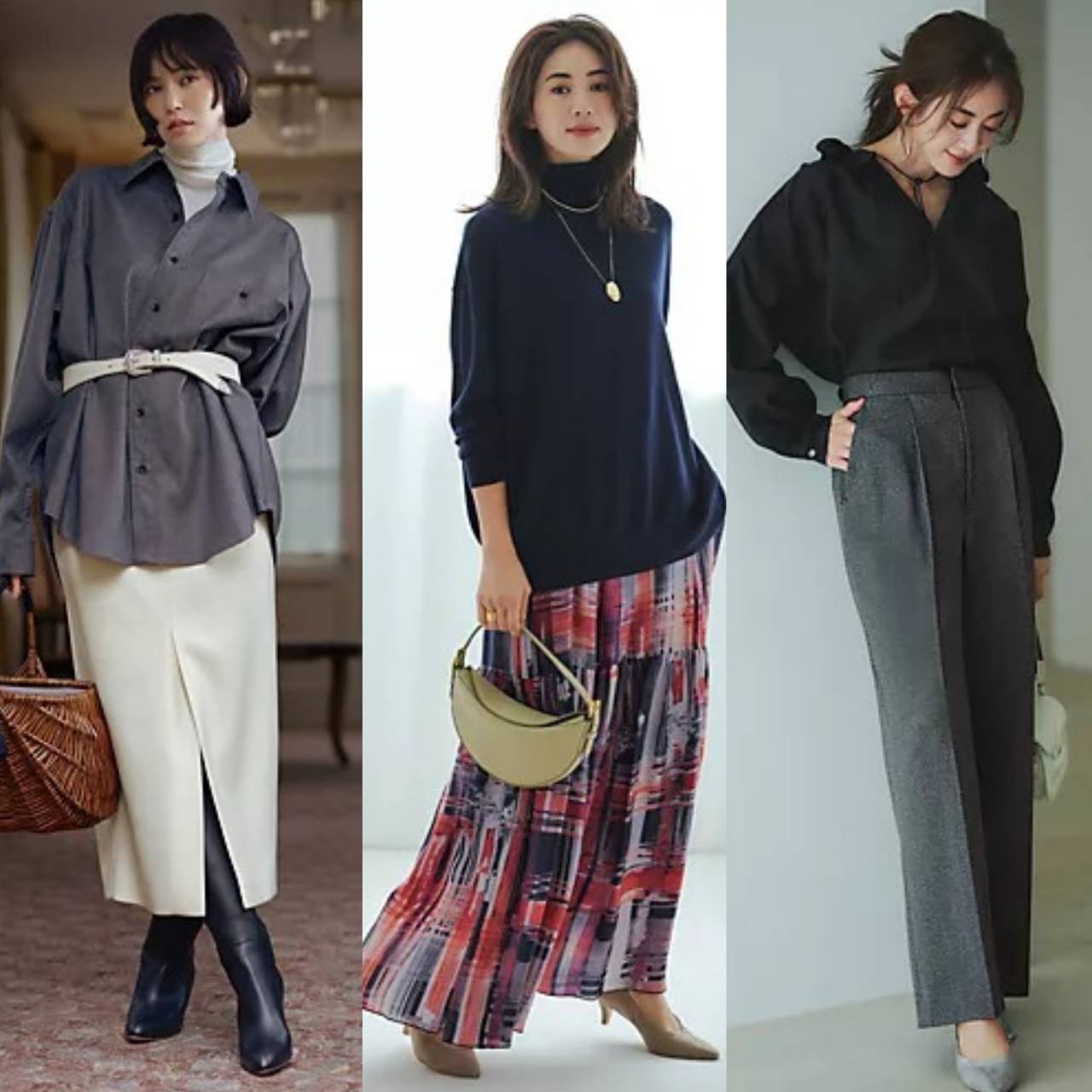 おしゃれプロが選ぶ、秋冬の最旬ボトムス10選【40代ファッション】