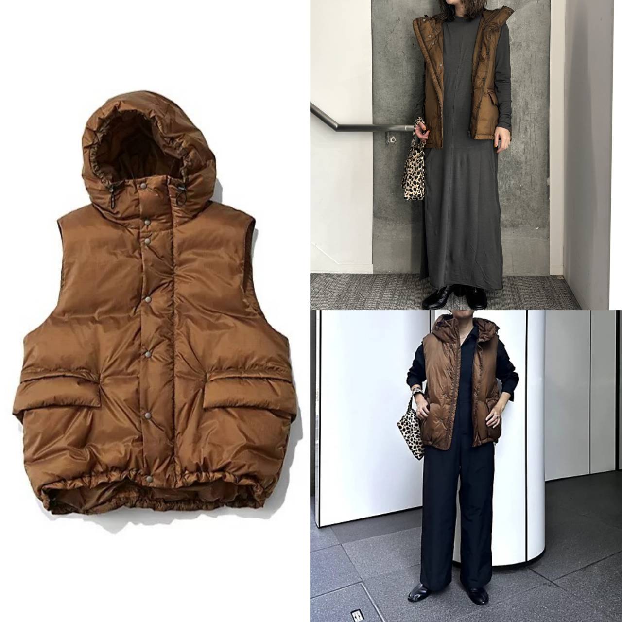 一枚で何通りも！REMI RELIEFのダウンベスト着回しコーデ術【40代ファッション】