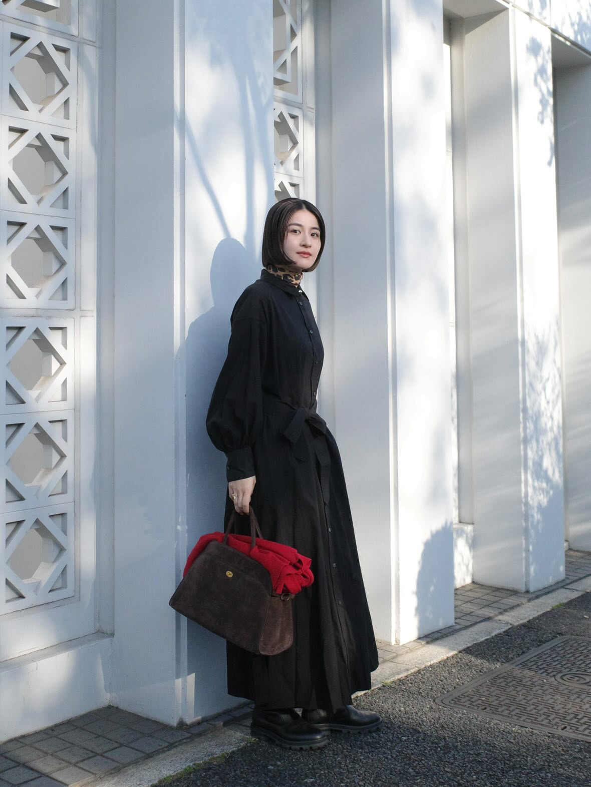 suadeo【大草直子さんコラボ】3シーズンシャツワンピース