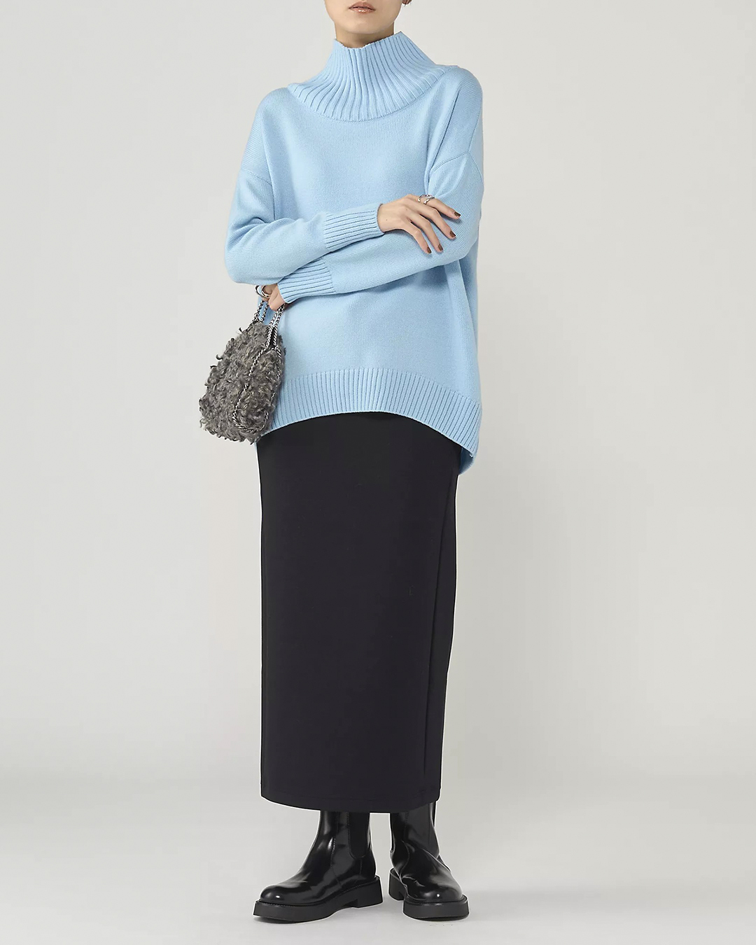 《50代 冬ニット》E by eclatの名品「ボトルネックニット」を徹底解説！