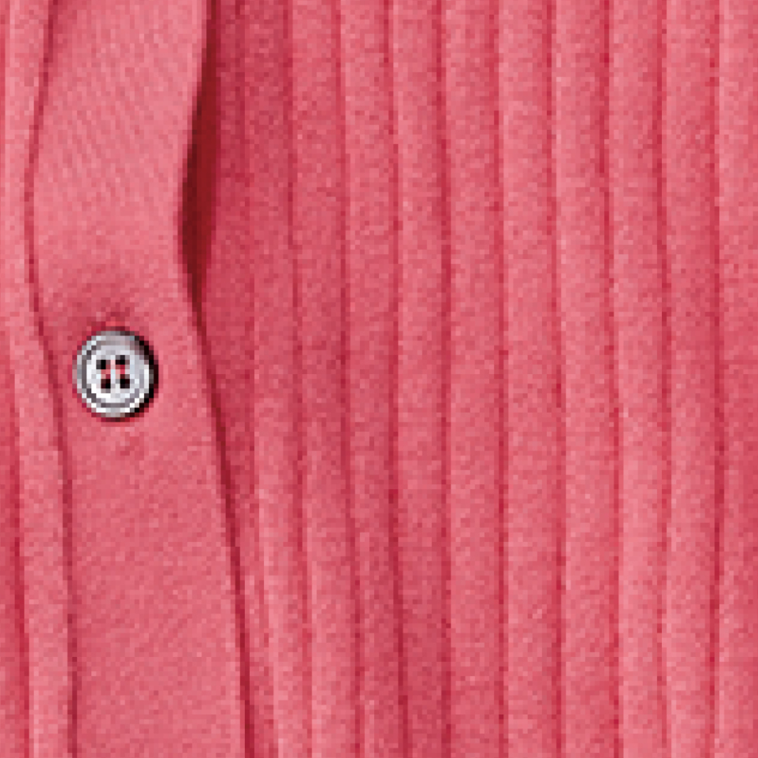 エムセブンデイズの襟つきリブニット Fabric　feel