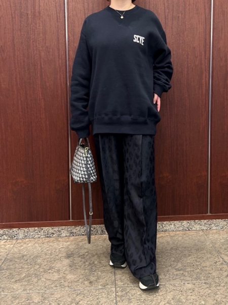 E by eclat
イーバイエクラ
レオパードジャカードパンツ
￥19,800（税込）
カラー：ブラウン、ネイビー