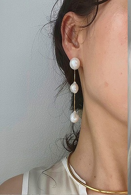 JU QUATRE（ジューカトル）のパールアクセサリーでシンプルを上品に。