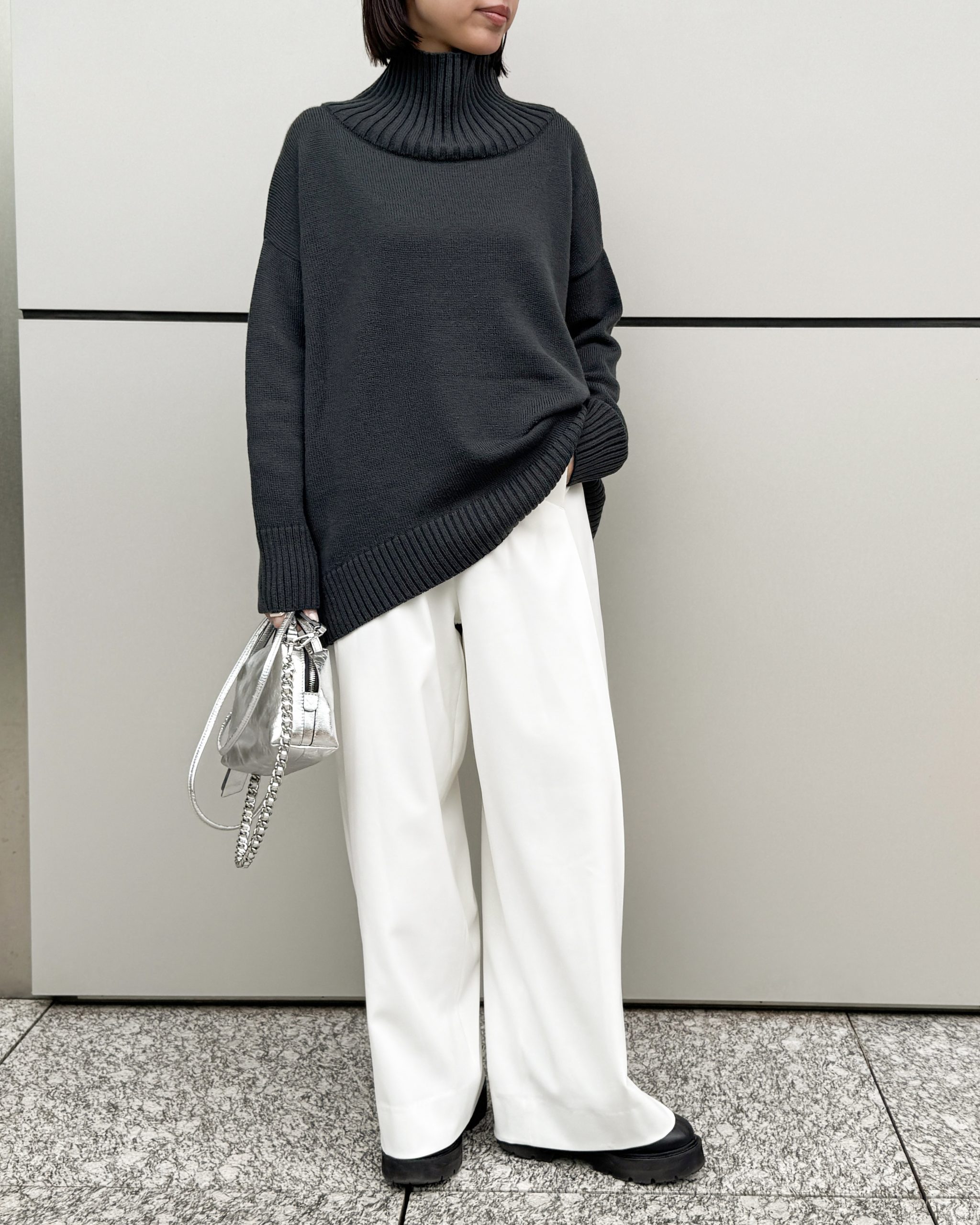 《50代 冬ニット》E by eclatの名品「ボトルネックニット」を徹底解説！