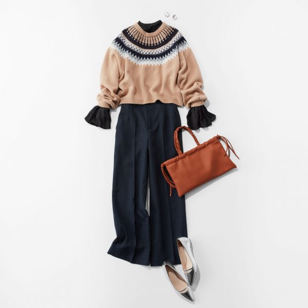 明日何着る？気温19度で映える着こなし術『大人のおしゃれ室内コーデ5選』【40代ファッション】
