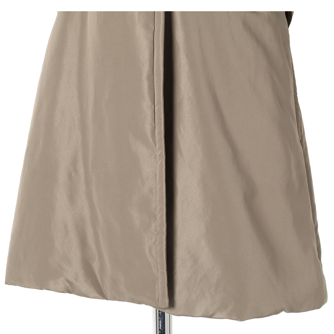 エムセブンデイズの中綿入りトレンチショートコートサブカット2