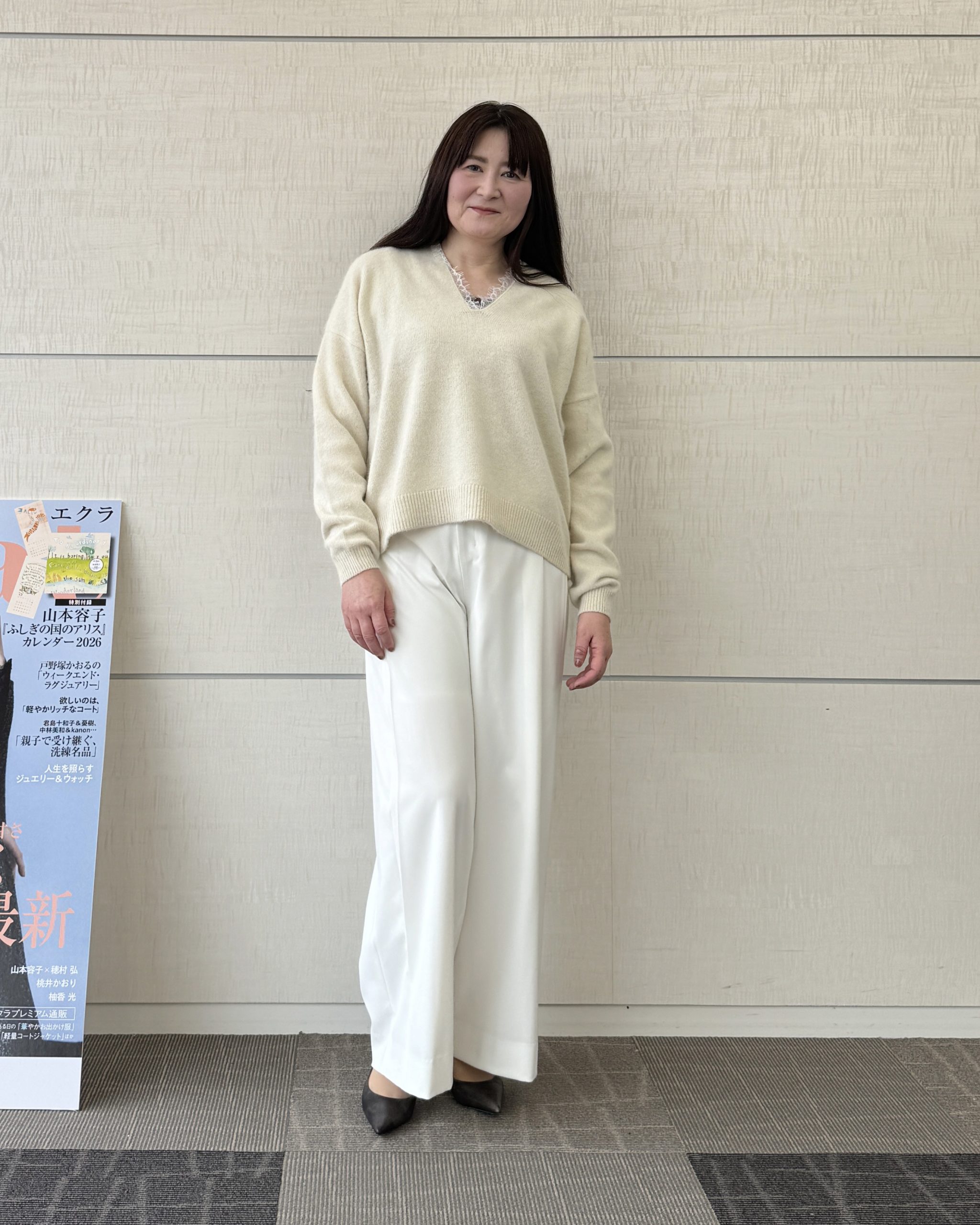 《試着会レポート》人気の冬ニットを厳選！ 【E by  éclat ・50代ファッション】