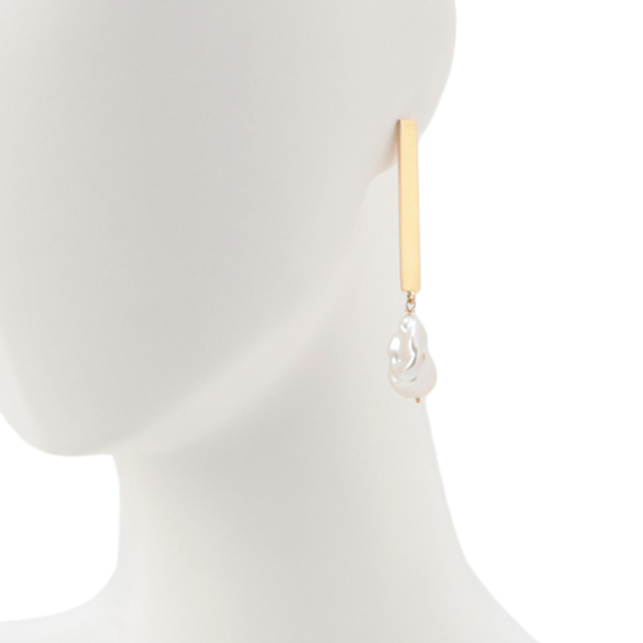 マージのBaroque pearl stick earringsサブカット3
