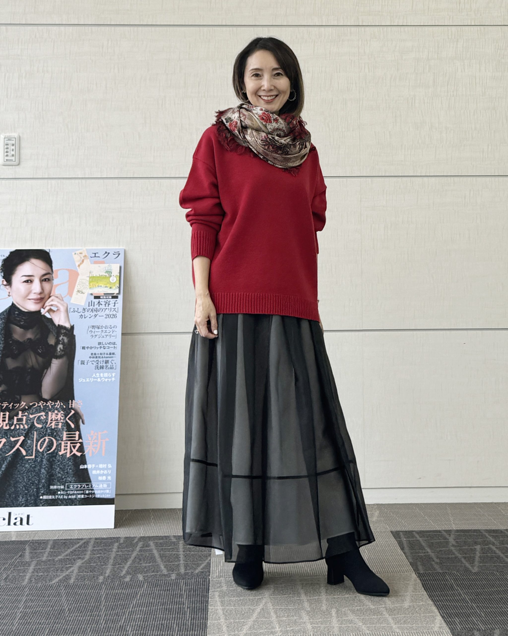 《試着会レポート》人気の冬ニットを厳選！ 【E by  éclat ・50代ファッション】