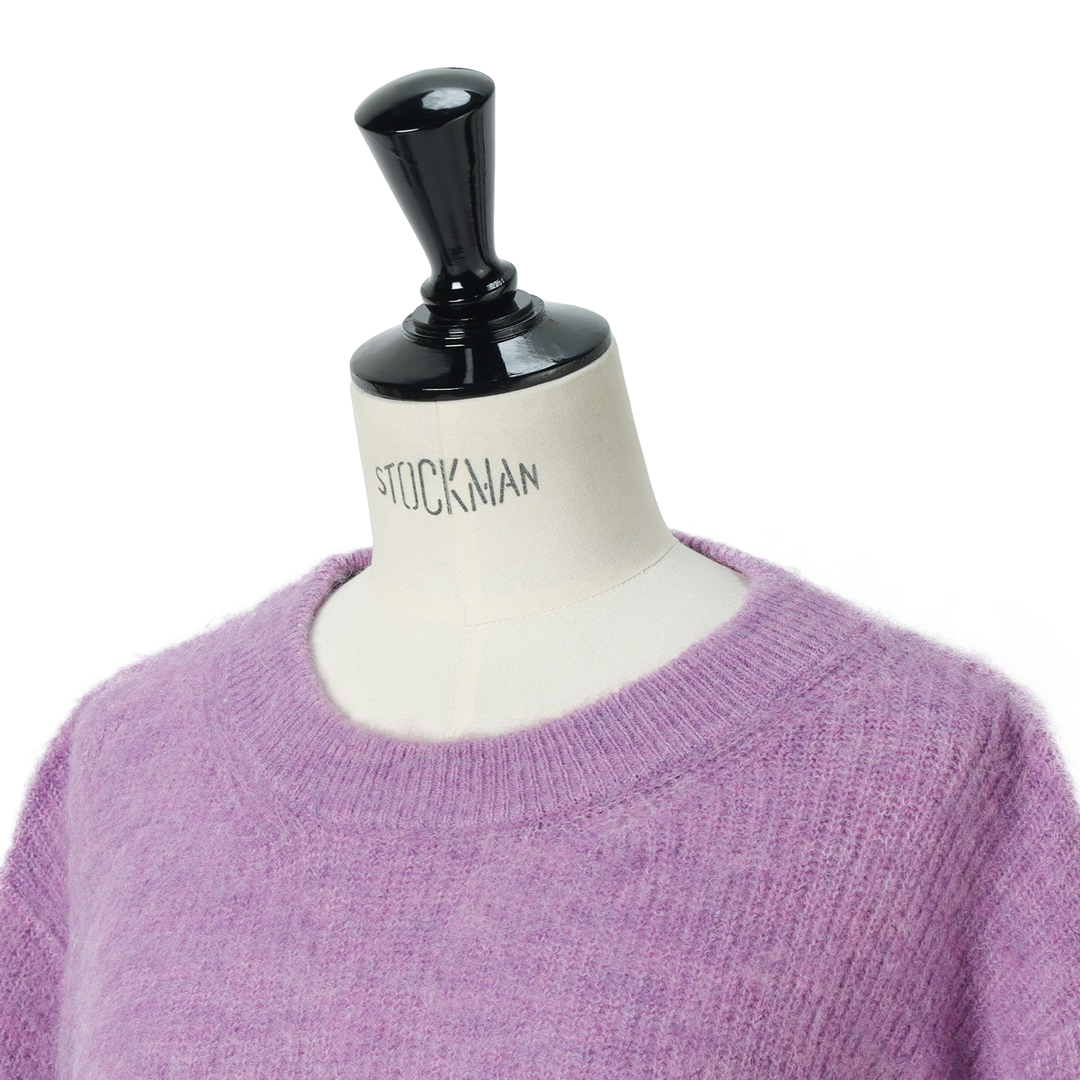 エムセブンデイズの【M7days】モヘア混ふわ軽コンパクトニットサブカット