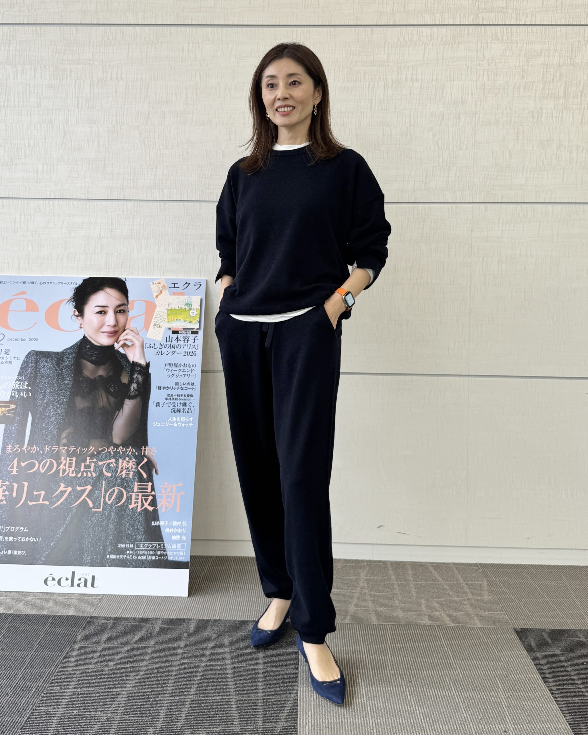 《試着会レポート》人気の冬ニットを厳選！ 【E by  éclat ・50代ファッション】