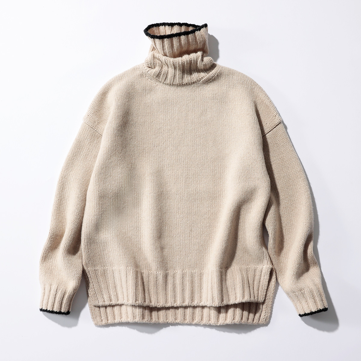 SLOANEジーロンラムズ　カシミヤ　ドロップショルダー