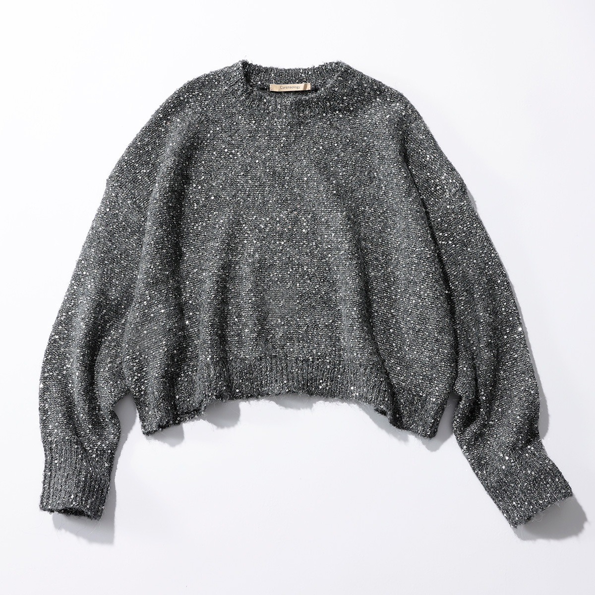 Curensologyスパングルニットプルオーバー