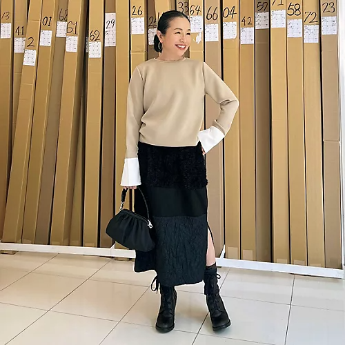 LENK×eclat
【宮崎桃代さん別注】Dumpling Mini／ナイロンバッグ
￥24,200