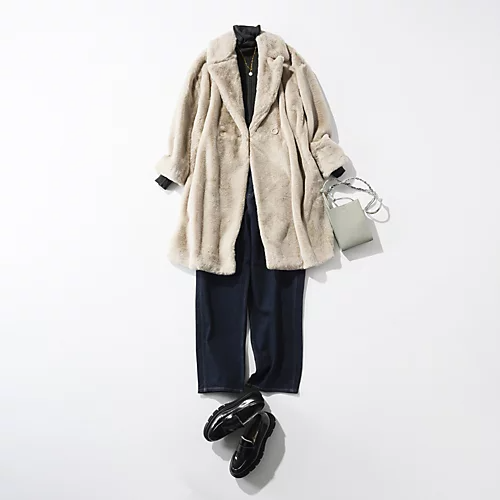 HERNO
エコファーロングコート
￥137,500