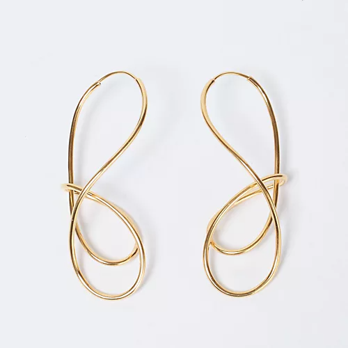 BAR JewelleryFLORA（両耳ピアス）ゴールド￥59,400