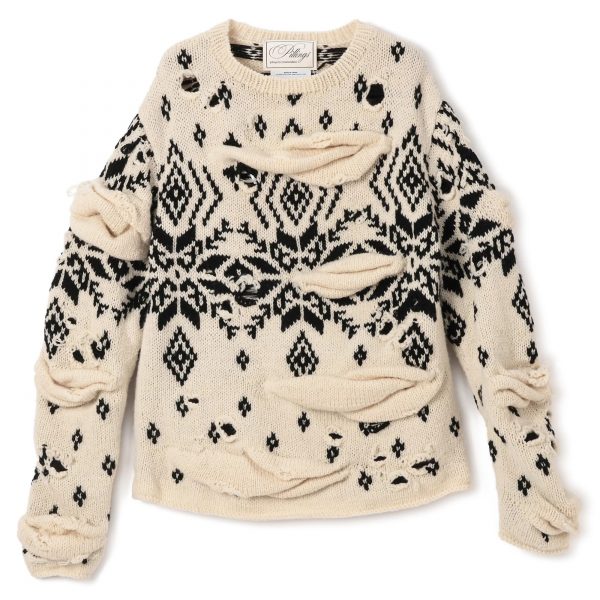 pillingsUnstable Nordic Sweater￥176,000
