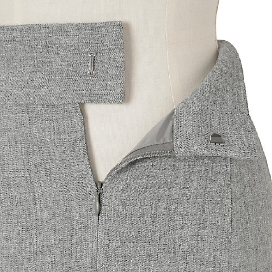 エムセブンデイズのツイード風コクーンスカートサブカット2