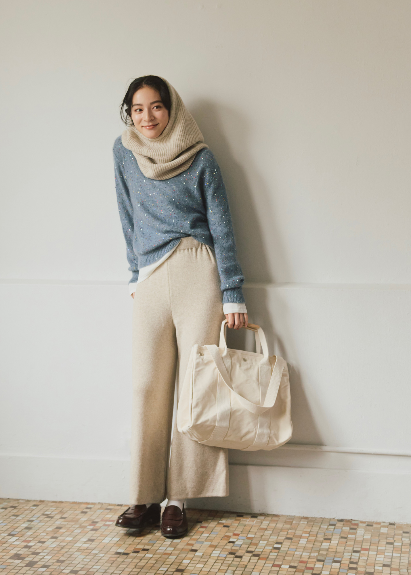 【BRILL】 乙女心くすぐるモヘアニットで、きらめく冬支度！| GOOD THINGS Vol.93