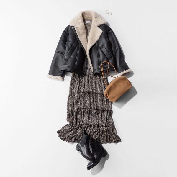 明日何着る？気温10度、寒さも楽しむ♡『冬の着映えアウターコーデ6選』【40代ファッション】