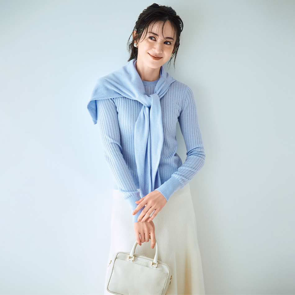 春気分の先取に　一点「水色」投入のススメ