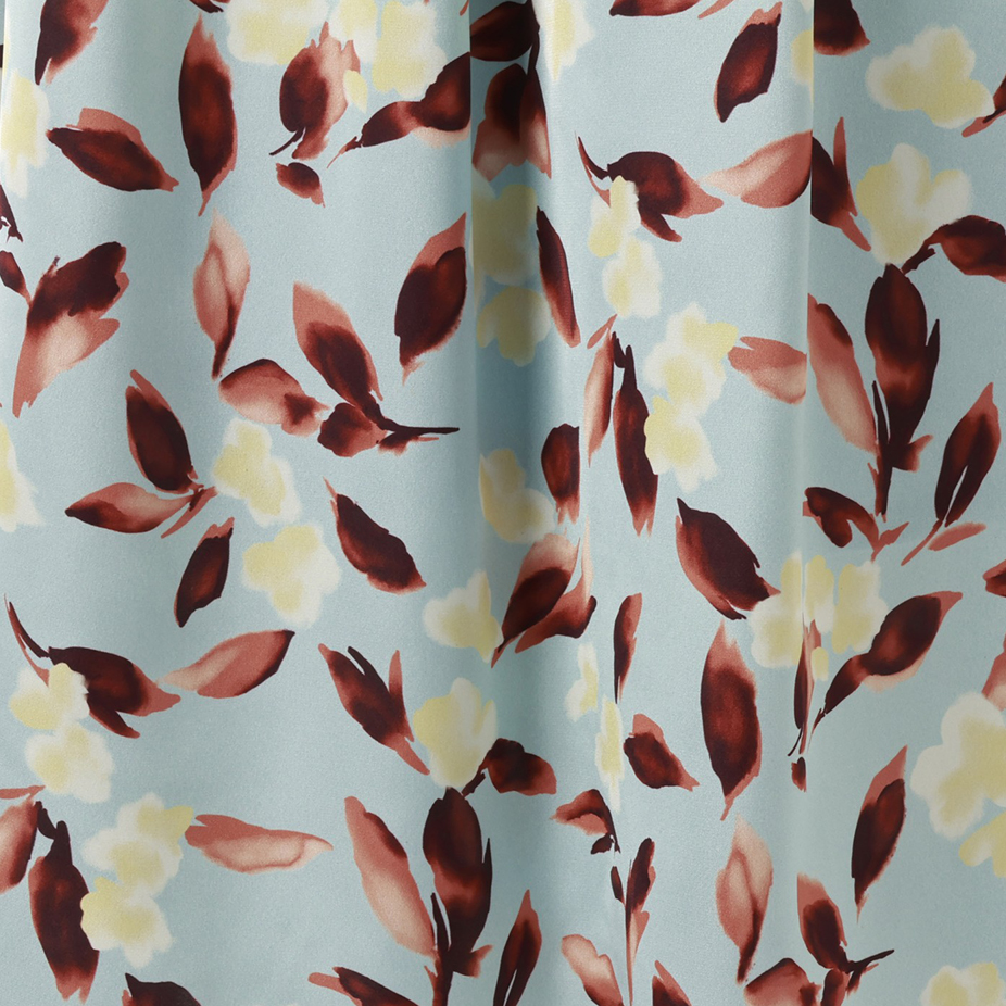 エムセブンデイズのフラワープリントスカート Fabric　feel