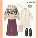 <span class="title">【mirabella STYLING SAMPLE】“ちょっと盛りたい”12月、ニットと何を着る？　今日のコーデ見本帳</span>