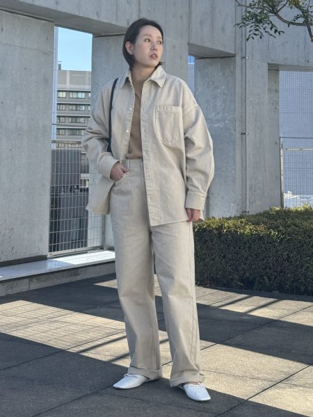 upper hights【樋口かほりさん別注】THE MOSS （DENIM）￥27,500【樋口かほりさん別注】THE MOSS （OVER SHIRTS）￥36,300