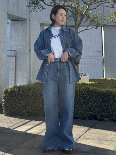 upper hights【樋口かほりさん別注】THE MOSS （DENIM）￥27,500【樋口かほりさん別注】THE MOSS （OVER SHIRTS）￥36,300