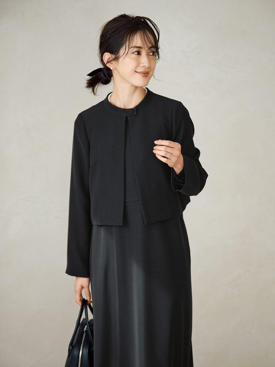 カエンのバックタックジャケットコーデ