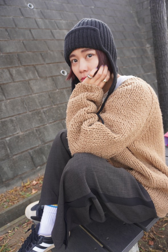 【忍舞さんのリアルSNAP】suadeo「2wayラインパンツ」を着用いただきました！