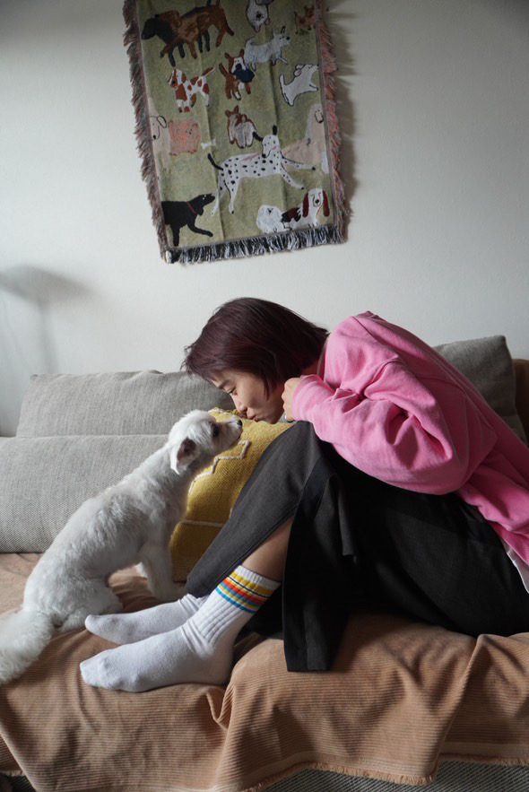 【忍舞さんのリアルSNAP】suadeo「2wayラインパンツ」を着用いただきました！