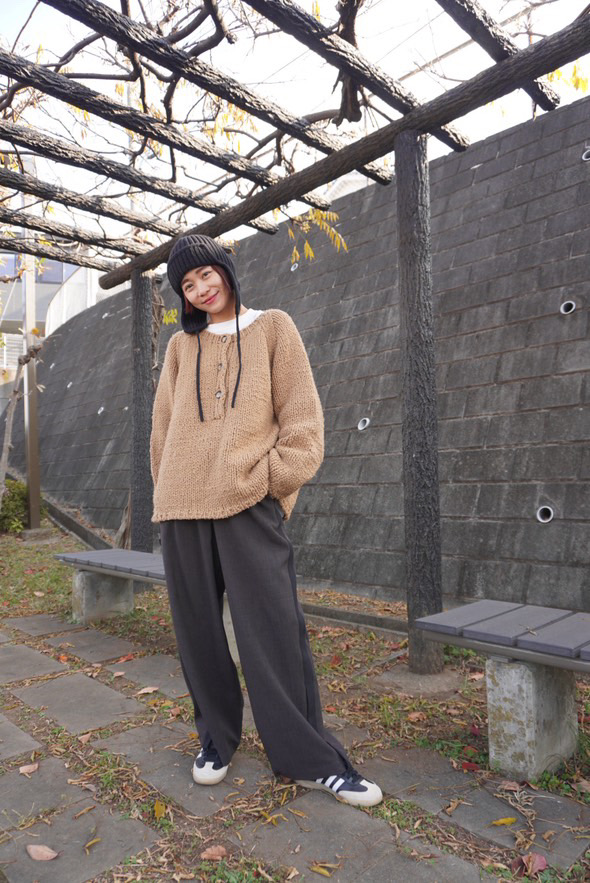 【忍舞さんのリアルSNAP】suadeo「2wayラインパンツ」を着用いただきました！